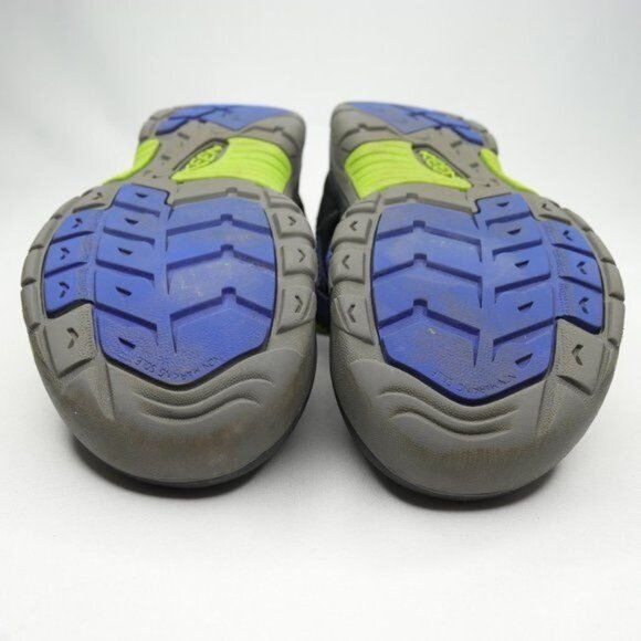 Keen Newport H2 Kids Size 5 Blue Green Slip On Waterproof Fisherman Sandals - Picture 7 of 9